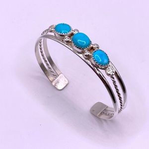 Sterling Silver Turquoise cuff